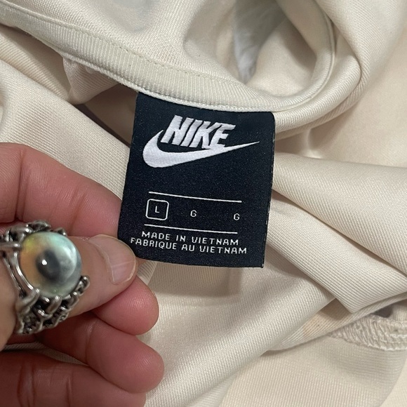 EUC Men’s Size Large  Nike Y2K Tribute Striped Track Jacket In Like Cream Colour - Picture 12 of 14